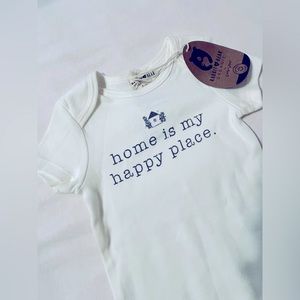 Home is My Happy Place Onesie NWT